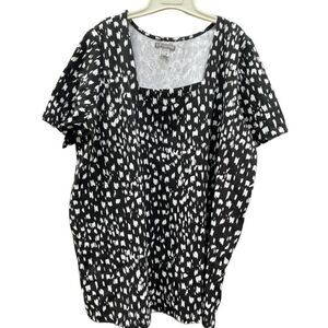 Jessica London size 18/20 cotton blend tunic